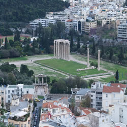The temple of olympian zeus