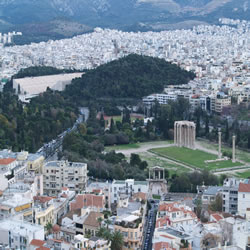 The temple of olympian zeus