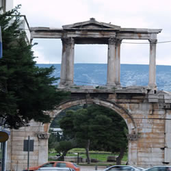 Hadrians Arch from another angle