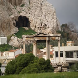 Hadrians Arch from another angle