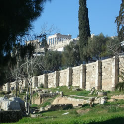 sights to be seen from Temple of Olympian Zeus