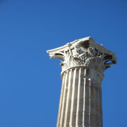 sights to be seen from Temple of Olympian Zeus