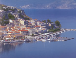 portion of the waterfront of naufplion