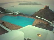 Harry's Greece Travel Guide weddings honeymoons and renewal of vows in cyclades islands santorini caldera view from astra
