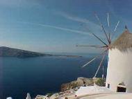 Harry's Greece Travel Guide weddings honeymoons and renewal of vows in cyclades islands santorini the famous Oia windmill