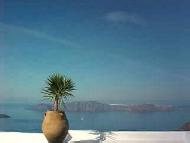 Harry's Greece Travel Guide Weddings honeymoons and renewal of vows in greece santorini volcano view