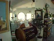 Harry's Greece Travel Guide Weddings honeymoons and renewal of vows in greece santo winery interior
