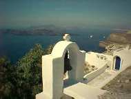 Harry's Greece Travel Guide weddings honeymoons and renewal of vows in cyclades islands santorini wedding location santa irene