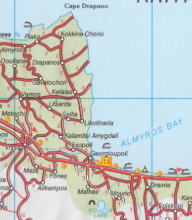 map cape drepano
