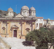 the monastery of Aghia Triada
