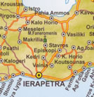 the narrowest point in Crete