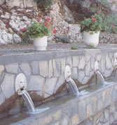 the fountain at Spilli