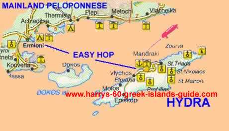 hydra greek island saronic gulf