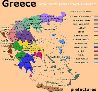 generally a good thing to know where you want to go - certain areas have more than one or even two names - Central Greece is Sterea Ellada and also know as Rumeli
