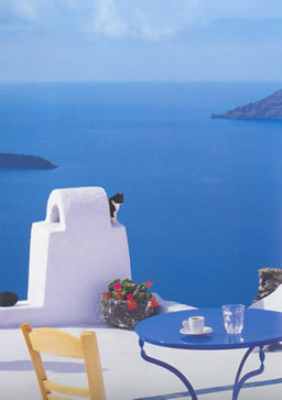 Caldera view of santorini greece travel itierary