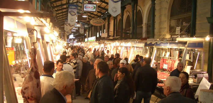 the market when open