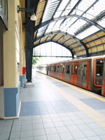 the Piraeus station