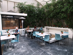 The unique cycladic museum cafe