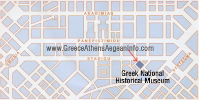 the museum is right in the center of town