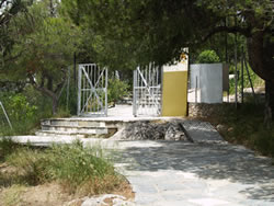 the pnyx upper entrance looks like this