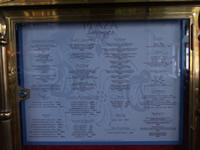 the Hotel Athens Plaza's Menu click to see larger