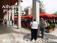 Hotel across Mcdonalds and gooodies