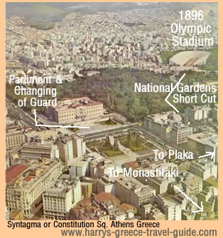 click to see larger syntagma sq area athens