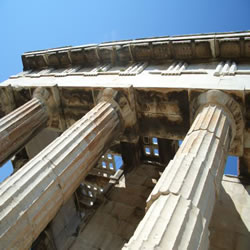 the temple of hephaestion