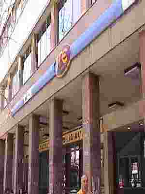 where to go to call home the OTE office on Athinas Street