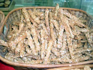 bread stick or kree-seen-ya
