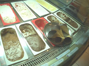 ice cream case