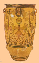 double axes motif
