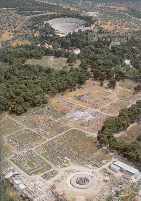 epidavros from above