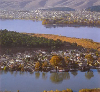the island