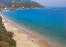 the beach at Platania