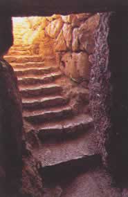 the back cistern secret stairs