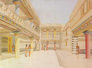 depiction 2 looks like Knossos
