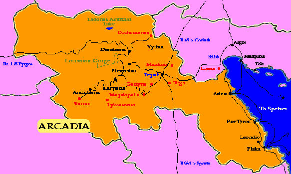 Arcadia Map