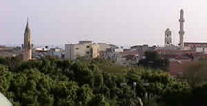 the mosques are the skyline