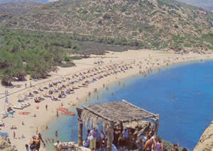 the beach at vai