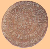 the enigmatic and famous phaistos disc