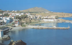 the shore at Panormos