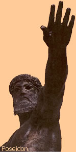 Poseidon God of the sea, earthquakes and stuff