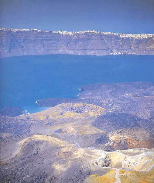 the caldera