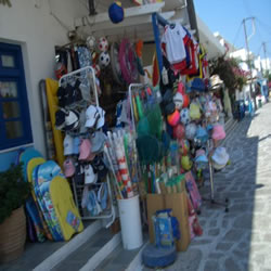 the water front town of anit-paros