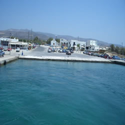 the port of arrival