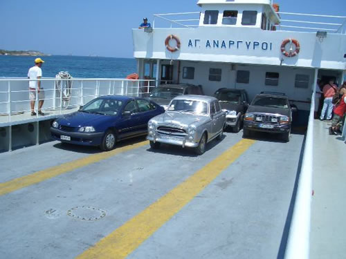 car ferry bay