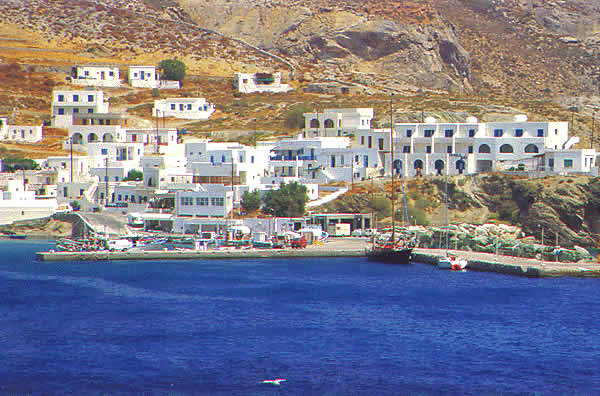 the port from out to sea