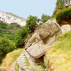 lion in stone