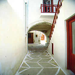 backstreets of the town